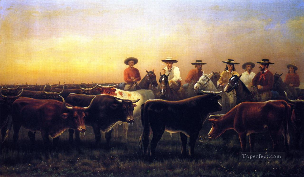 James Walker Richter der Plains Pferde Ölgemälde